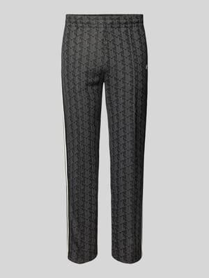 Regular fit sweatpants met labelbadge Shop The Look MANNEQUINE