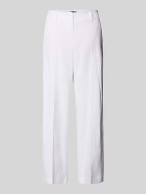 Wide Leg Hose aus Leinen-Mix Shop The Look MANNEQUINE