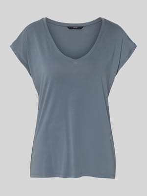 Loose Fit T-Shirt aus Modal-Mix Modell 'FILLI' Shop The Look MANNEQUINE
