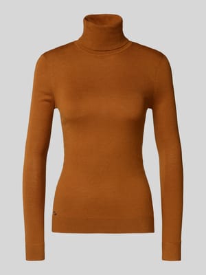 Gebreide pullover met zijde, model 'ZOE' Shop The Look MANNEQUINE