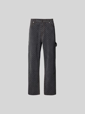 Wide Fit Jeans mit Allover-Print Shop The Look MANNEQUINE