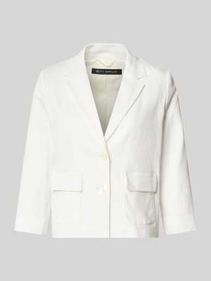 Żakiet o kroju regular fit z kieszeniami z patką i rękaw o dł. 3/4 Shop The Look MANNEQUINE