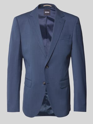 Slim Fit Anzugsakko aus mit Schurwolle Modell 'HUGE' Shop The Look MANNEQUINE