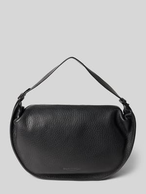 Schoudertas van echt schapenleer Shop The Look MANNEQUINE