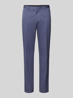Spodnie garniturowe w jednolitym kolorze model ‘Hesten’ Shop The Look MANNEQUINE
