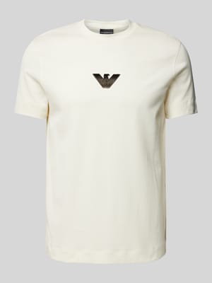 T-shirt z wyhaftowanym logo Shop The Look MANNEQUINE