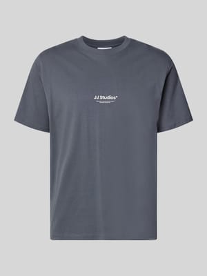 regular fit T-shirt met logoprint model 'Soho' Shop The Look MANNEQUINE