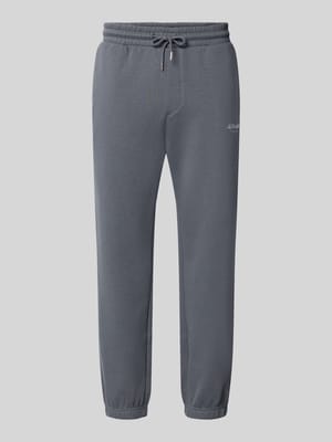 Straight Fit Sweatpants aus Baumwoll-Mix Modell 'Kane' Shop The Look MANNEQUINE