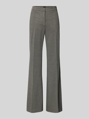 Slim fit broek van viscosemix, model 'TALIA_LONG1' Shop The Look MANNEQUINE