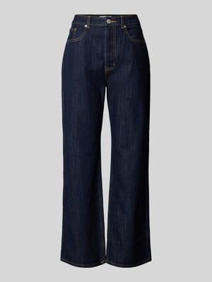 Baggy fit jeans met viscose Shop The Look MANNEQUINE