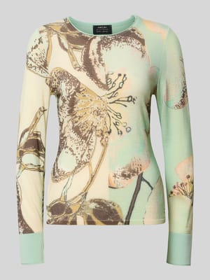 Slim Fit Longsleeve aus reiner Schurwolle Shop The Look MANNEQUINE