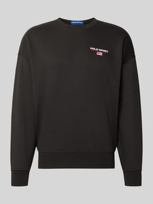 Relaxed Fit Sweatshirt aus Baumwoll-Mix  Shop The Look MANNEQUINE
