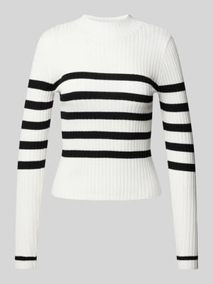 Gebreide pullover van ribtricot, model 'FIFI' Shop The Look MANNEQUINE