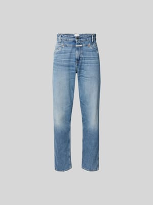 Tapered Fit Jeans aus reiner Baumwolle Shop The Look MANNEQUINE