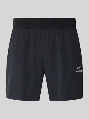 Shorts mit Logo und elastischem Bund Shop The Look MANNEQUINE