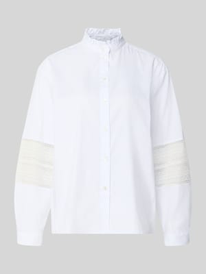Regular Fit Bluse aus Baumwoll-Mix Modell 'Gala' Shop The Look MANNEQUINE