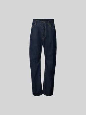 Straight Fit Jeans mit 5-Pocket-Design Shop The Look MANNEQUINE