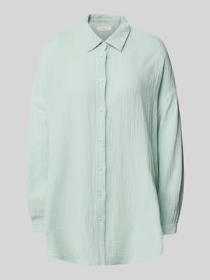 Oversized blouse van puur katoen, model 'THYRA' Shop The Look MANNEQUINE