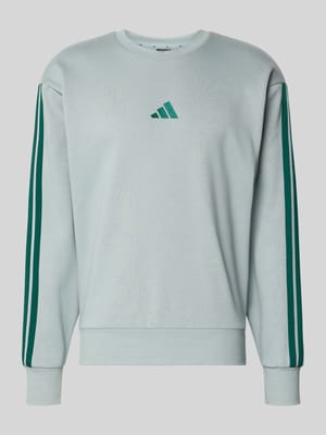 Sweatshirt met ronde hals en logo Shop The Look MANNEQUINE