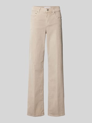 Flared Cordhose im 5-Pocket-Design Modell 'Lara' Shop The Look MANNEQUINE