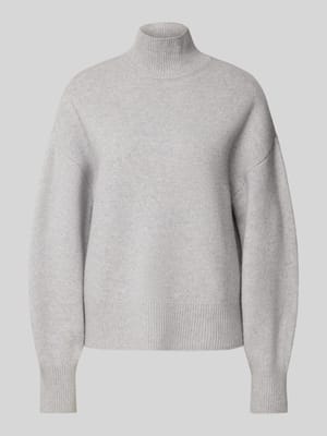 Strickpullover mit Stehkragen - Capsule Wardrobe Shop The Look MANNEQUINE