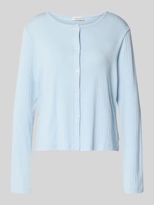 Comfort Fit Pyjama-Oberteil aus Baumwoll-Mix Shop The Look MANNEQUINE