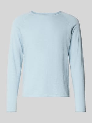Regular fit shirt met lange mouwen met Logopatch Model 'Breeze' Shop The Look MANNEQUINE