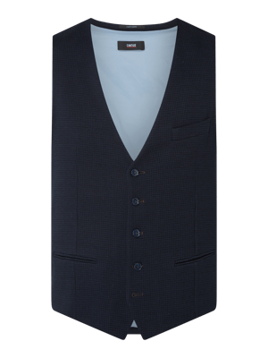 Kamizelka o kroju slim fit ze wzorem w pepitkę model ‘Civitra’ Shop The Look MANNEQUINE