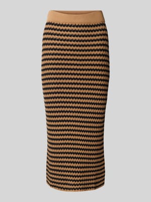 Strickrock mit elastischem Bund Shop The Look MANNEQUINE
