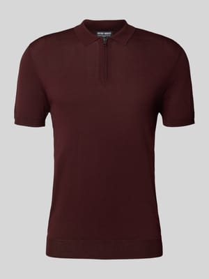 Poloshirt met ribboorden Shop The Look MANNEQUINE