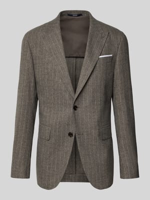 Slim Fit Sakko aus Woll-Mix mit Viskose-Anteil Shop The Look MANNEQUINE