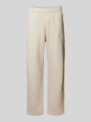 Straight Fit Sweatpants mit Label-Stitching Shop The Look MANNEQUINE