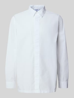 Vrijetijdsoverhemd met kentkraag Shop The Look MANNEQUINE