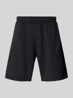 Relaxed Fit Sweatshorts mit Label-Print Shop The Look MANNEQUINE