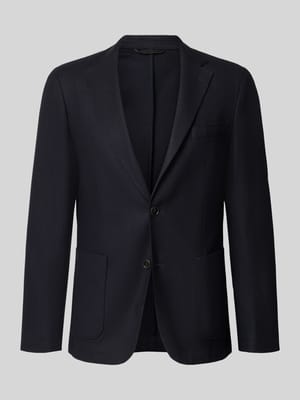 Slim Fit Sakko mit Schurwoll-Anteil Modell 'P-Hanry-WG-264' Shop The Look MANNEQUINE