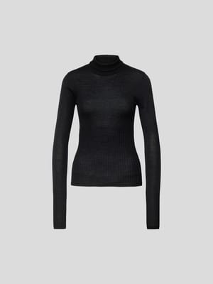 Longsleeve aus reiner Wolle Shop The Look MANNEQUINE