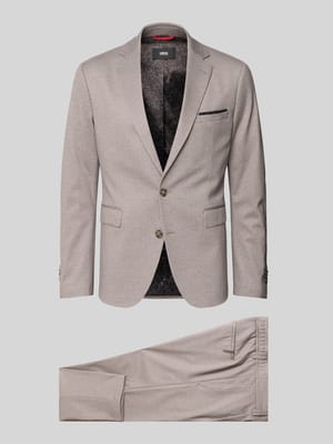 Regular Fit Anzug mit Viskose-Anteil Modell 'Ponza' Shop The Look MANNEQUINE