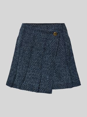 Skort met wikkellook en ritssluiting opzij Shop The Look MANNEQUINE