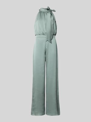 Jumpsuit mit Schluppe und rückseitigem Knopfverschluss Shop The Look MANNEQUINE