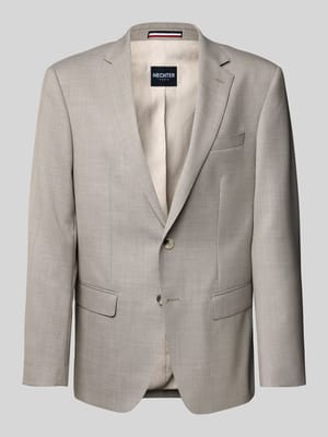 Slim fit 2-knoops colbert met klepzakken, model 'H-Xtension' Shop The Look MANNEQUINE