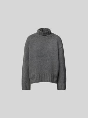 Oversized Wollpullover in Strick-Optik Shop The Look MANNEQUINE