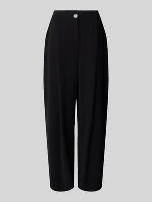 Relaxed Fit Hose mit Bundfalten Shop The Look MANNEQUINE