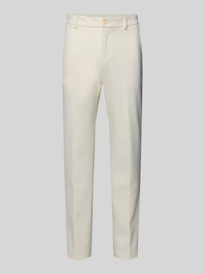 Slim fit kostuumbroek met viscose-aandeel model 'P-GENIUS-JCWWGPK261F' Shop The Look MANNEQUINE