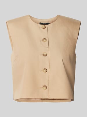 Gilet met doorknoopsluiting Shop The Look MANNEQUINE