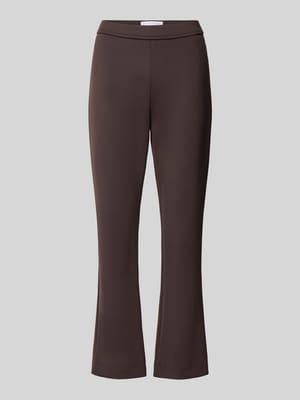 Regular fit bell bottom in 7/8 lengte model 'MACY' Shop The Look MANNEQUINE