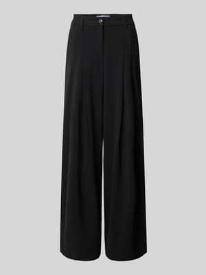 Barrel Leg Hose mit Gürtelschlaufen Shop The Look MANNEQUINE