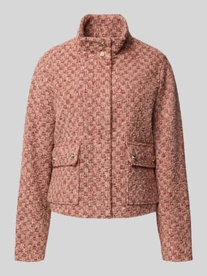 Regular fit korte blazer van wolmix Shop The Look MANNEQUINE