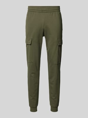 Regular fit sweatpants met elastische band Shop The Look MANNEQUINE