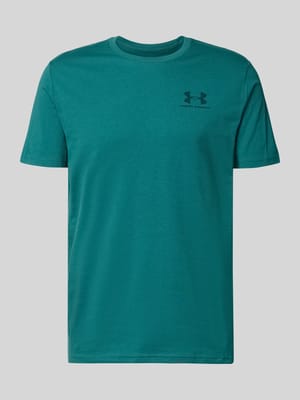 T-shirt o kroju regular fit z nadrukiem z logo model 'Left' Shop The Look MANNEQUINE