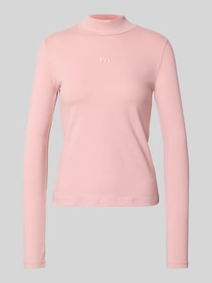 Longsleeve mit Stehkragen Modell 'Franka' Shop The Look MANNEQUINE
